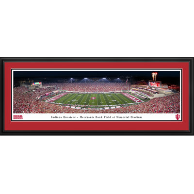 Indiana Hoosier Football - Deluxe Frame