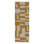 Geometric Area Rug in Mustard Yellow
