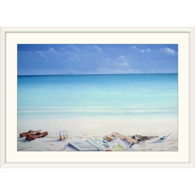 «Sun, Sand and Argent II» par Lincoln Seligman, reproduction d'art