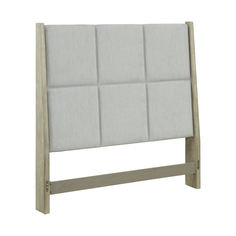 Chantee Upholstered Panel Headboard, Queen