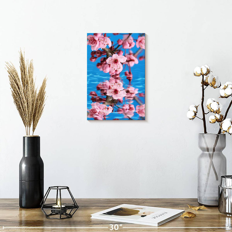 Harnek Sakura Reflection, 12" H x 8" W