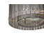 Lustre tambour en verre à intensité variable Kore - gris-858066917