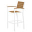 Chaise avec accoudoirs de bar POLYWOOD Euro-9705817-9705821
