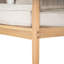 Fauteuil club d'extérieur en bois d'acacia, bois de finition naturelle, coussin beige-1762866504