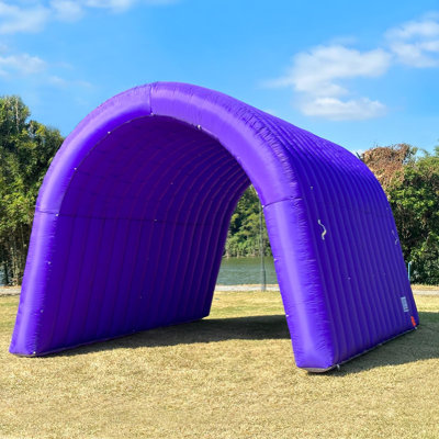 Entrée gonflable pour tunnel avec entrée de jeu gonflable pour tunnel de football gonflable pour le sport et les événements scolaires