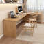 Bureau en L Burlywood, bureau d'angle en bois massif-106239369-106239371