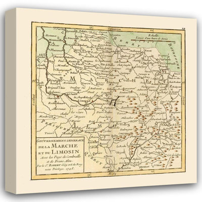 Williston Forge Robert Gallery Wrapped Canvas Art Titled: Marche Limousin France - Robert 1748