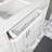 Domela 60" W x 22" x 35" H Single Sink Vanity with Power Bar and Drawer Organizer-1310606446
