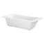 Baignoire encastrée rectangulaire en acrylique 67 pouces avec surface antidérapante Kingston