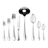 Brescia Flatware Set - 43 Pieces - Stainless Steel