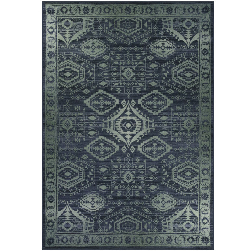 Eual Oriental Indoor Rug, Rectangle 3'4" x 5'