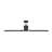 Visual Comfort Fan Cleancut Smart 62 LED Indoor Ceiling Fan with Threaded Downrod, Midnight Black ABS blades and Handheld Remote from Visual Comfort Fan-1219481388-1219481389