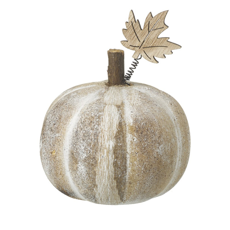 Wooden Pumpkin Decoration