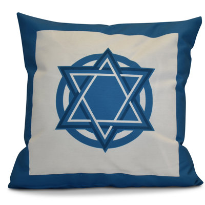 Hanukkah Reversible Throw Pillow