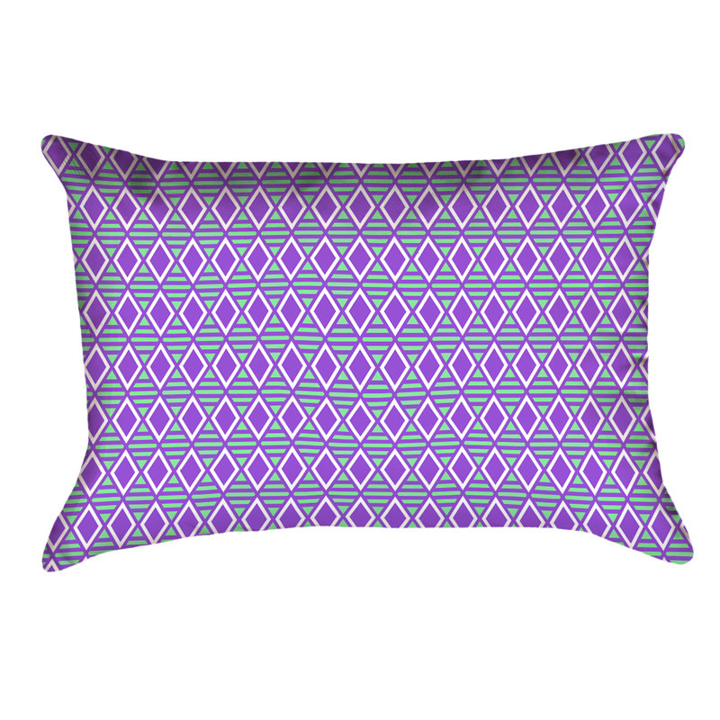 Coussin lombaire intérieur / extérieur Katelyn Elizabeth, Mauve