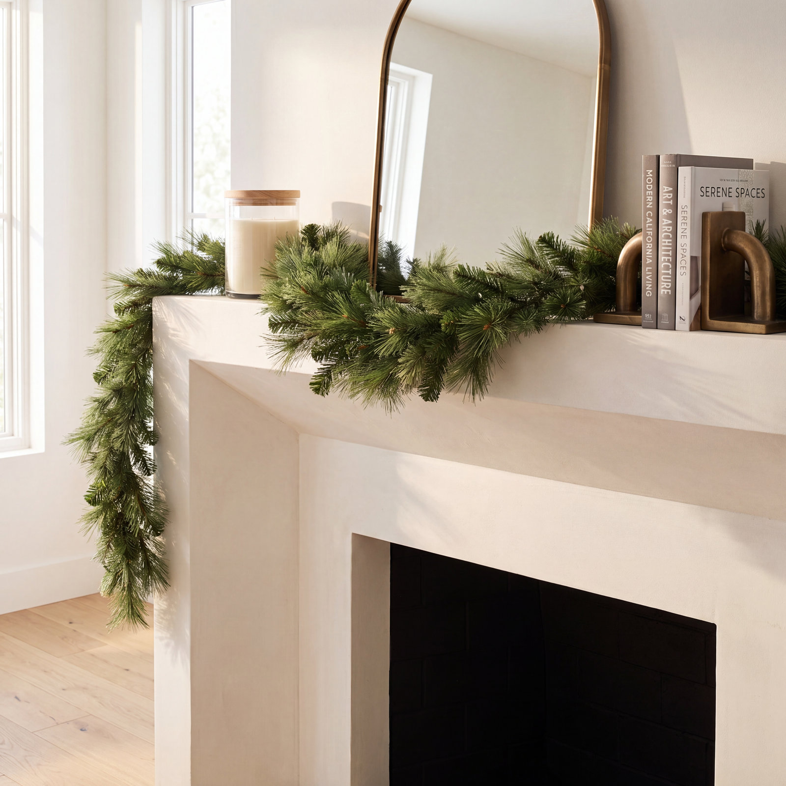 Artificial Teton Pine Christmas Garland