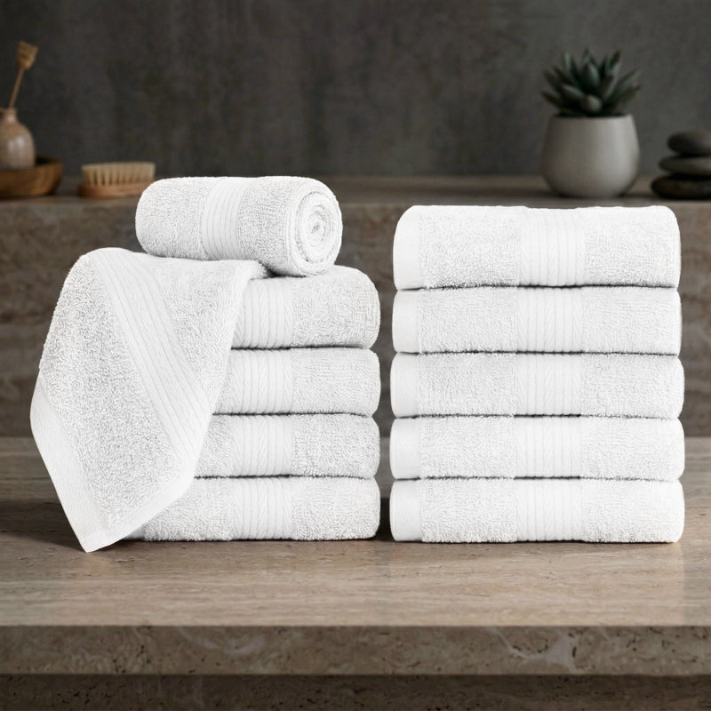 Washcloth, White