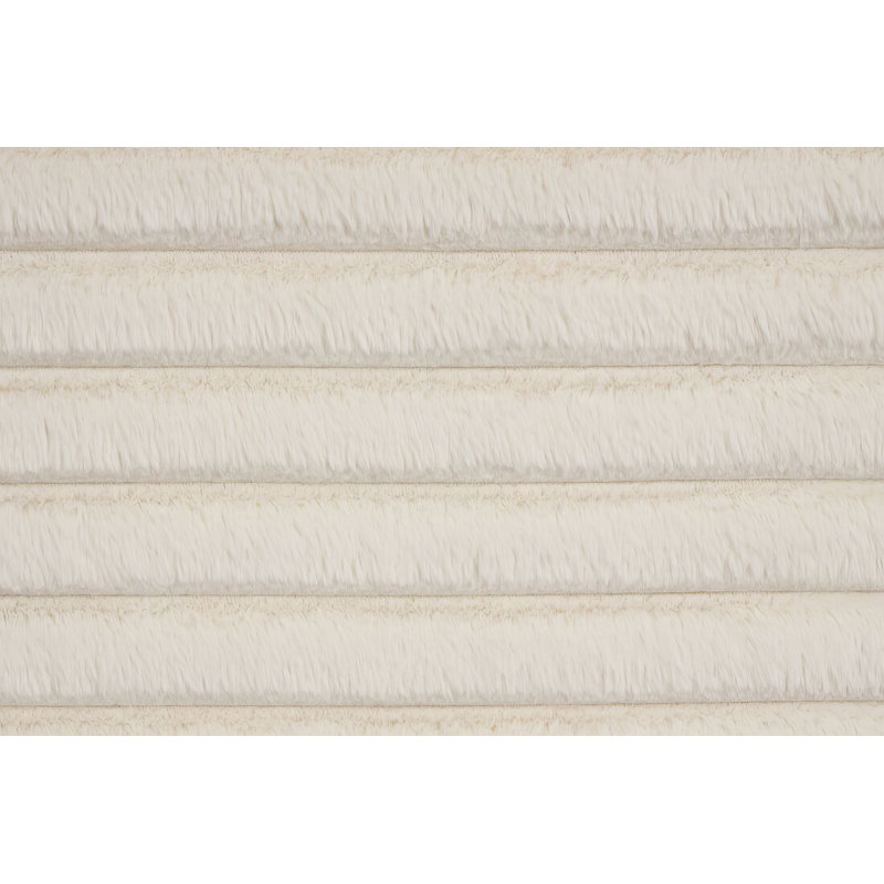 Lit plateforme Lauren, Beige, Très grand