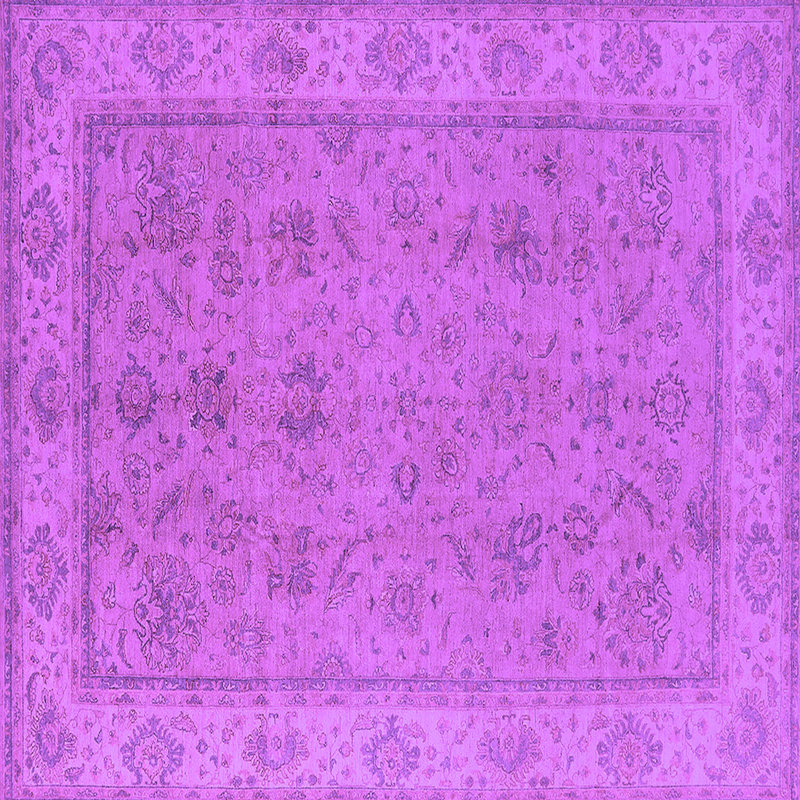 Leyes Oriental Indoor Rug, Square 4'
