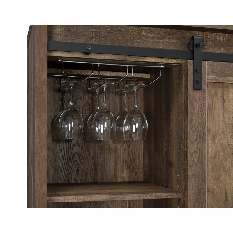 Tom 35.5 " L Steel Bar Cabinet