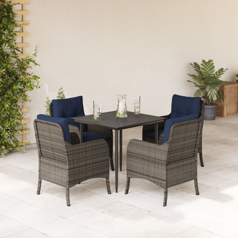 Ensemble repas 5 pièces Vidaxl