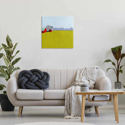 «Farmhouse & Shed Landscape Canvas», conception par Ruth LaGue