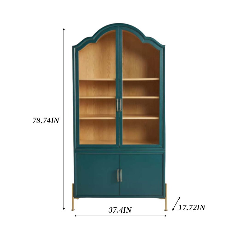 Bibliothèque vitrée Vintage