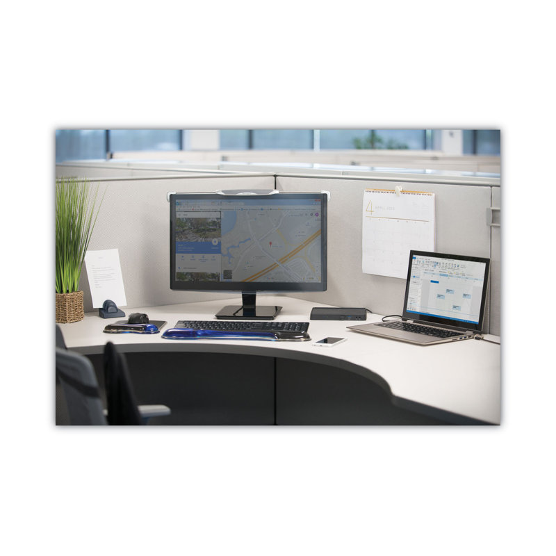 Kensington Blue Plastic Five-Slot Desktop Copy Holder