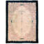 Antique Peking Chinese Beige 1920s Rug