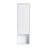 12" Bathroom Wall Cabinet, Soft Close Doors, Float Mounting Design,Glossy White,(KD-Packing)