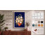Cheerful Terracotta Blooms Botanical - Wrapped Canvas-363295620-363295628