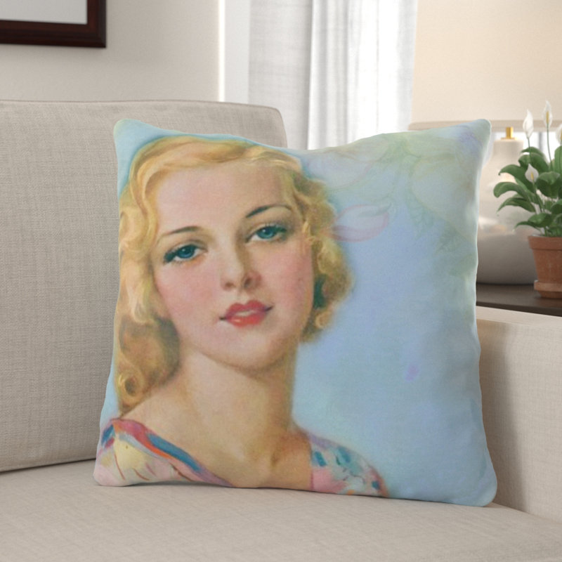 Housse et insert de coussin carré Eita, Microsuède, Intérieur