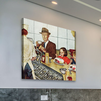 " Banana Split " by Amos Sewell Painting Print