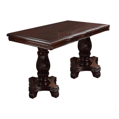 Table de salle à manger formelle avec abat-jour brun 1pc
