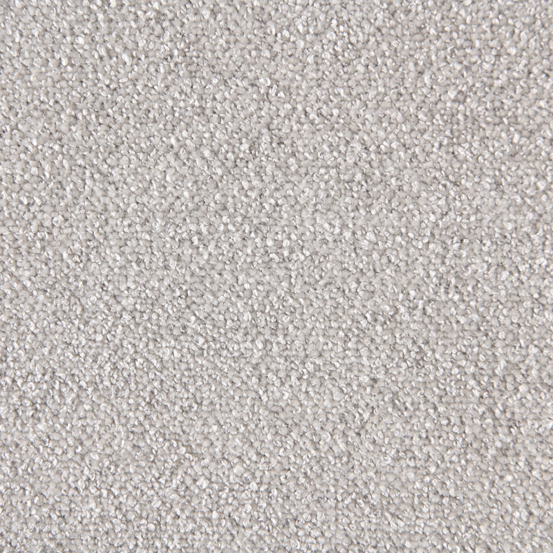 Lit à panneau tapissier Gasaway, Simple, Tissu de polyester gris