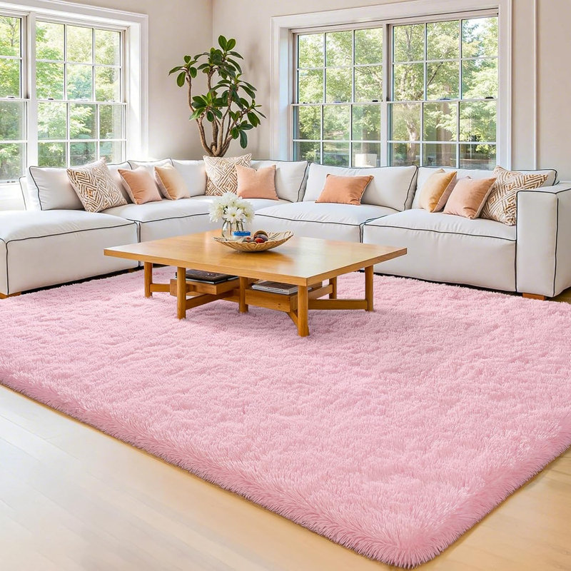 Shag Area Rug, Rectangle 122 x 183 cm