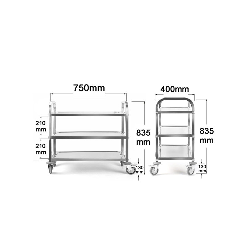 84cm H x 75cm W Dish, Glass & Flatware Rack