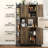71" H Kitchen Pantry Cabinet Food Pantry with Shelves-404535767