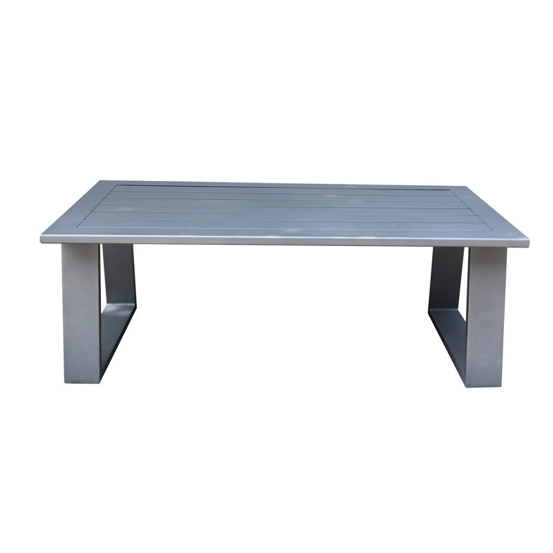 Table basse spacieuse pour l'extérieur - contient tout ce dont vous avez besoin pour résister aux égratignures et aux dommages