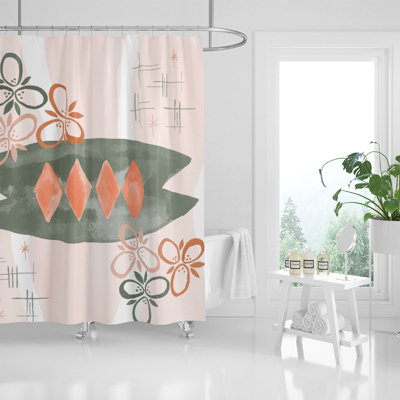 Rideau de douche simple Faribault