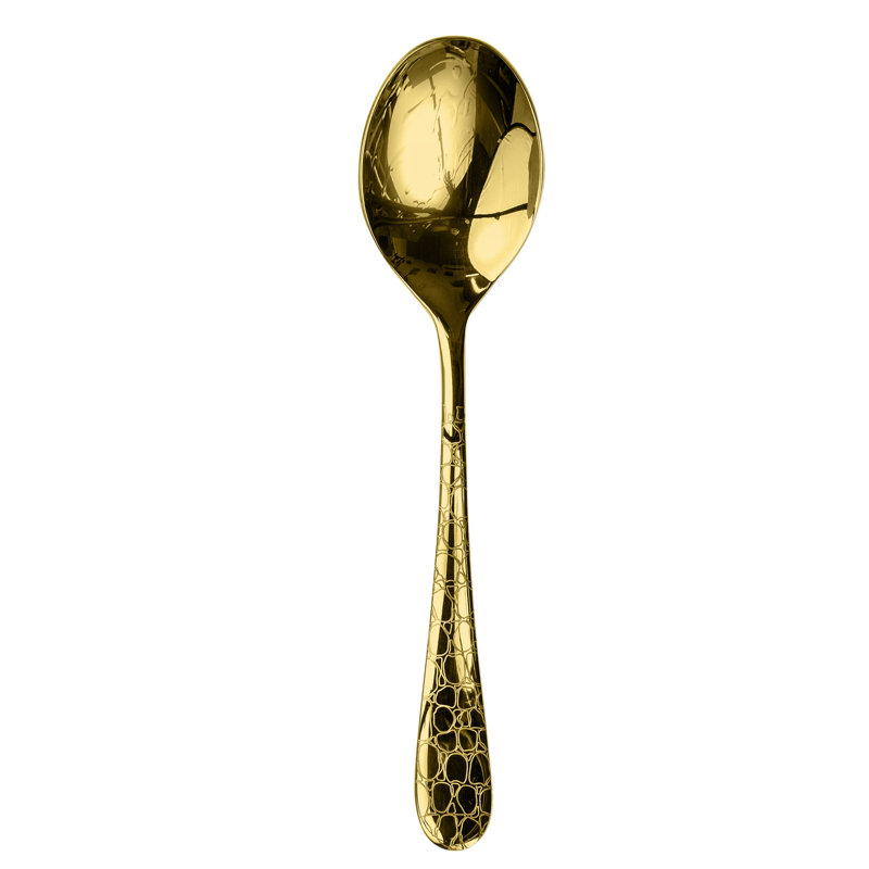 Coccodrillo Coffee Spoon - 48 Pieces, Oro