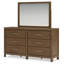 Commode et miroir Geovoni