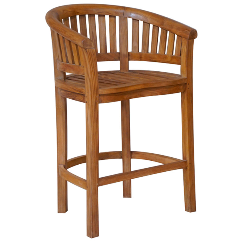 Amily Outdoor 3 - Piece Teak Bistro Set