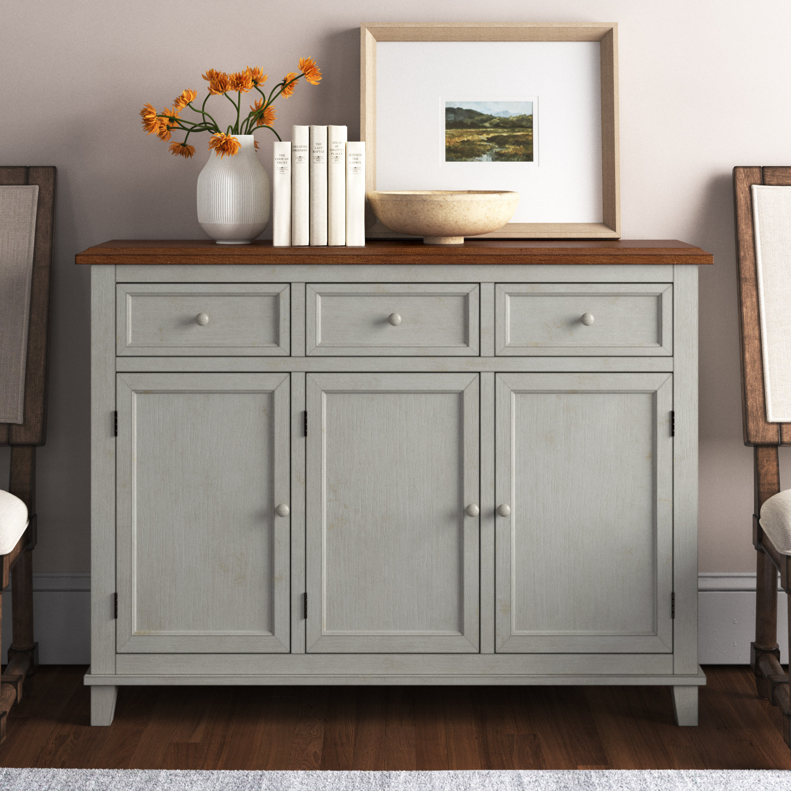 Lark Manor Adio Accent Cabinet & Reviews