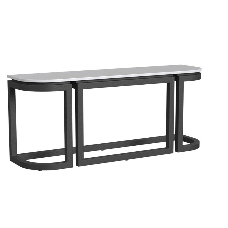 Malibu Metal Outdoor Buffet & Console Table , 67.01'' in. W 18.11'' in. D
