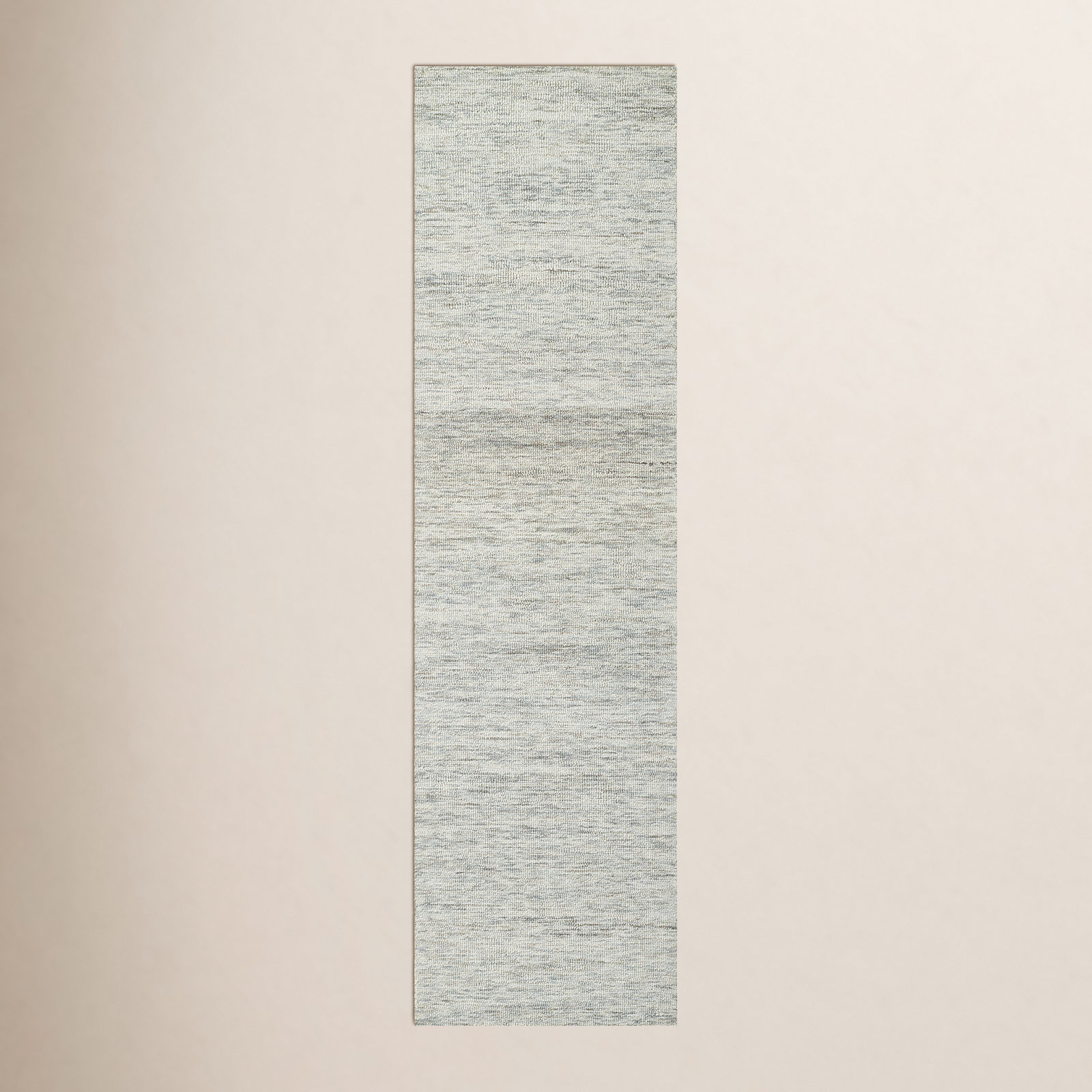 Chadwick Light Gray Sand Hand-Tufted Wool Rug, Runner 2'3" x 8'