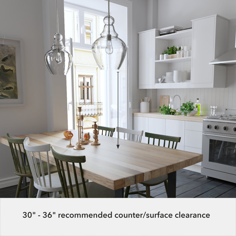 Maple Park 1 Light Bell Pendant, Brushed Nickel, 9.25" H x 6" W x 6" D