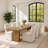 Modern Linen Upholstered Dining Chairs Armless Side Chair With Storage For Dining Room Kitchen And Living Room