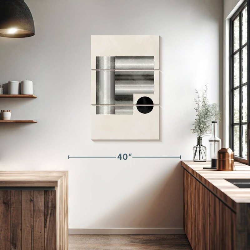 Avery Minimalist Square, 38" H x 24" W