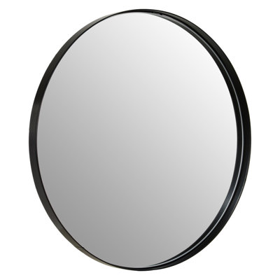 Binette Solid Wood Flat Wall Mirror